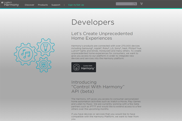 罗技智能家居战略第一步:开放万能遥控器API 罗技智能家居战略第一步:开放万能遥控器API