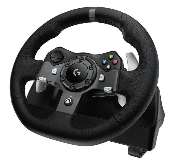 罗技G920游戏方向盘试玩:让你重新会开车