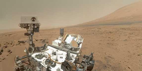 好奇号传来360度火星视频 带你一起探索火星