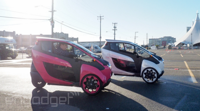 丰田i-Road试驾体验：最有趣的电动三轮汽车