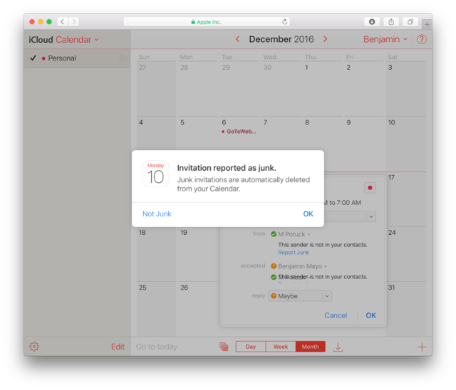iCloud网页版反垃圾功能上线 但愿治标也治本