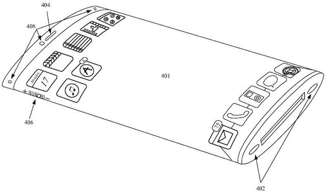 为iPhone 7做准备？苹果获得全包裹屏幕专利