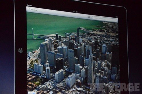 弃用谷歌 iOS6自家地图支持3D全景导航