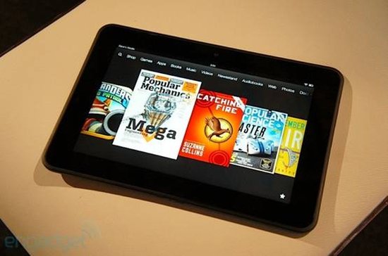 亚马逊开始在全球范围出售Kindle Fire HD
