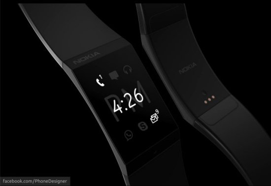 诺基亚智能手表概念图再亮相 可当手机的补充