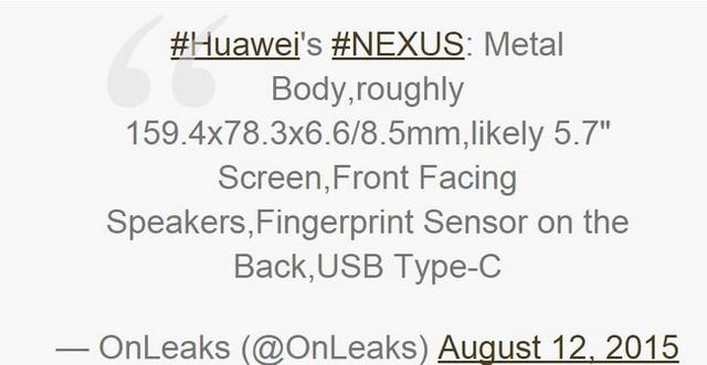Nexus两款新机泄露 LG定制版或3098元