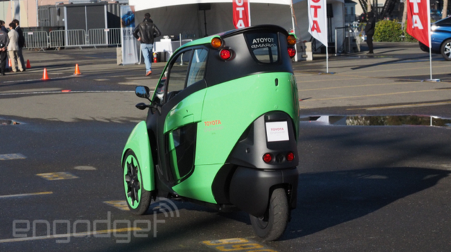 丰田i-Road试驾体验：最有趣的电动三轮汽车