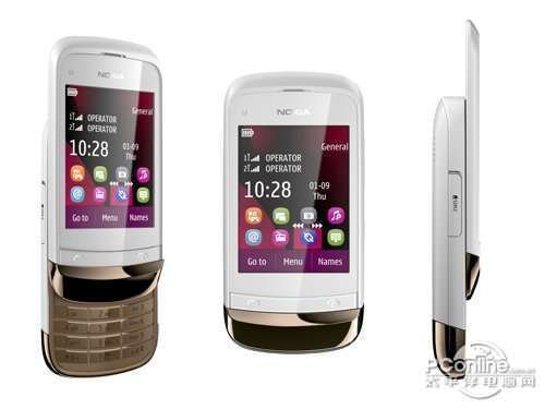 S40滑盖性价比机型 诺基亚C2-07报558元