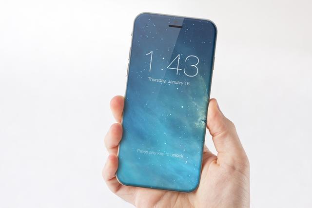 传iPhone 8采用弧面无框设计 5.8英寸版配OLED屏