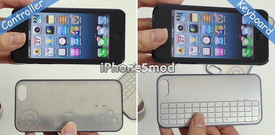 多功能iPhone 5保护壳亮相 可做键盘和游戏控制器