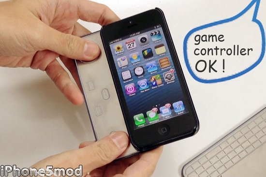 多功能iPhone 5保护壳亮相 可做键盘和游戏控制器