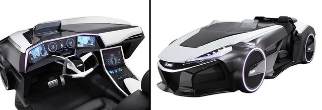 三菱展示新一代概念电动车 配3D抬头显示功能