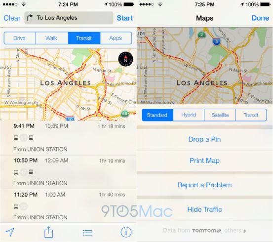 iOS 9地图将新增公共交通换乘导航服务