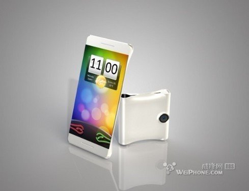 别出心裁 可对折的htc概念智能手机