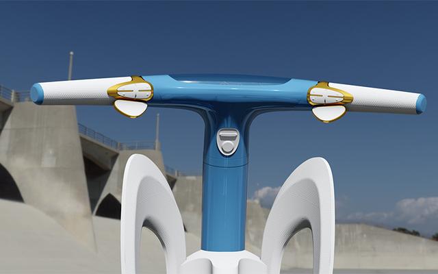 INU智能电动车能自动折叠 最便宜也超2万元