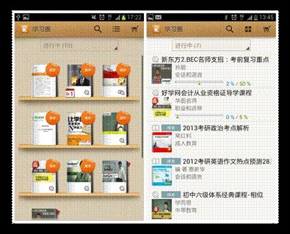 三星学习圈--图解手机学习软件的快捷性