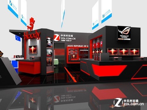 华硕rog携手zol共同参展china joy2012