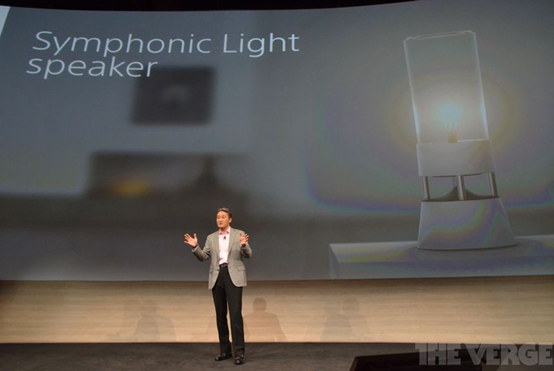 索尼推出可照明无线音箱Symphonic Light