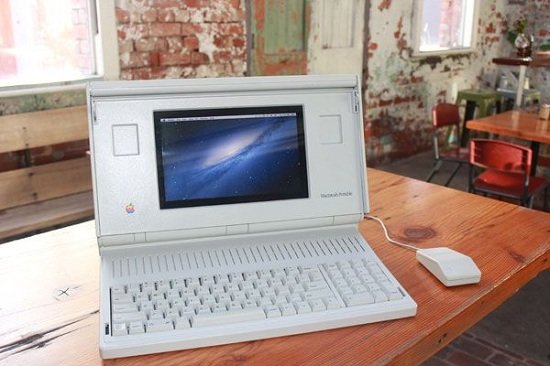 苹果首台笔记本macintosh portable运行os x