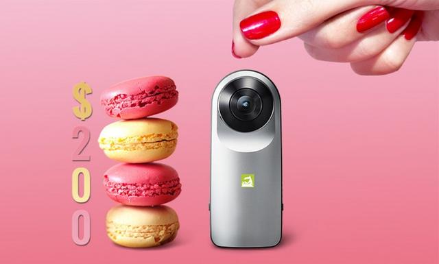 比三星全景相机好用的LG 360 Cam开始预订