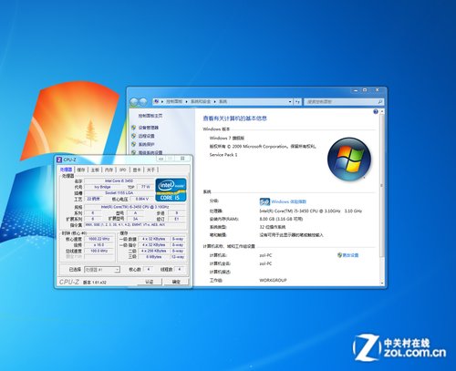 snb四核入门级处理器 酷睿i5-3450实测