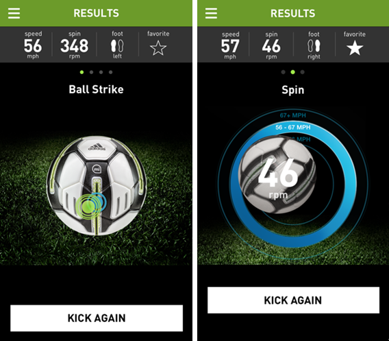 Adidas推智能足球 記錄踢球數據并與手機同步