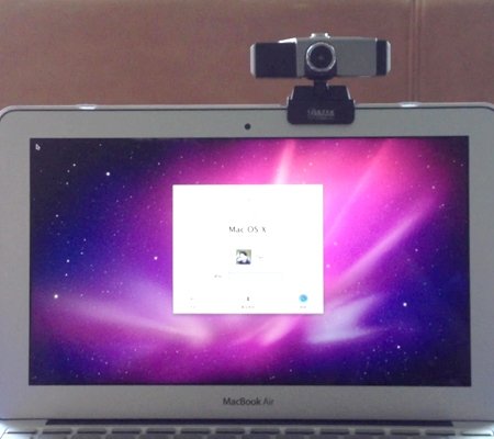 苹果电脑即插即用的摄像头 蓝色妖姬t3200
