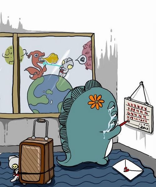 死了都要爱!小怪兽与奥特曼的爱情故事