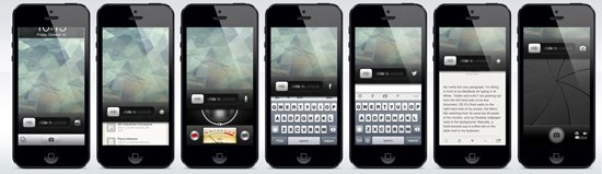 你應該知道的iOS 7鎖屏概念設計