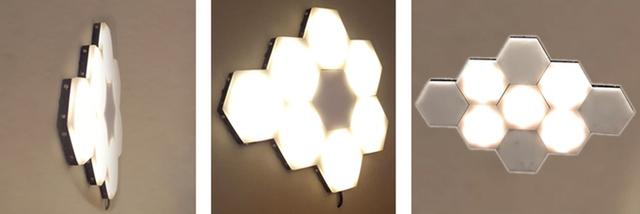 用这款模块化触控式LED壁灯 给你一块高逼格墙壁 智能公会