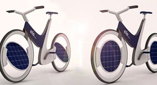 超酷炫太阳能自行车