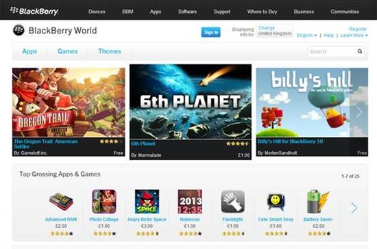 BlackBerry World正式亮相 暂无音乐和视频内容