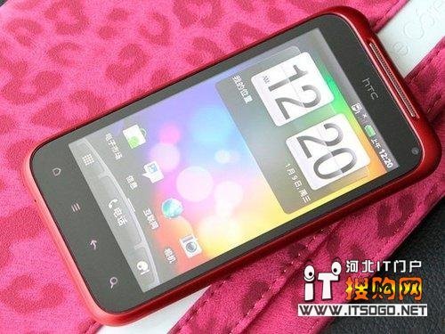 <em>适合女生</em>用 <em>HTC</em> G10红色版售价1800元_数码