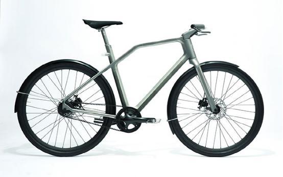 钛金属3D打印自行车：用动能发电/GPS定位