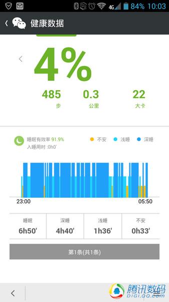 评测告诉你微信给智能手环带来了什么?