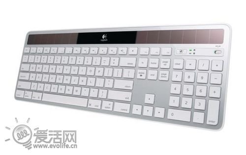 罗技推mac用无线太阳能键盘 59.99美元