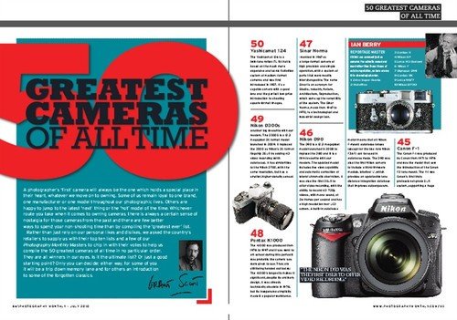 国外杂志热评历史上50台最伟大相机