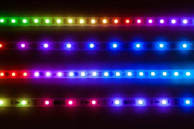 智能LED灯带 可随音乐变1600万色还能叫起床