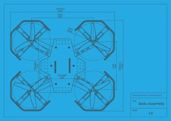 Eedu：组装和编程属于你自己的无人机