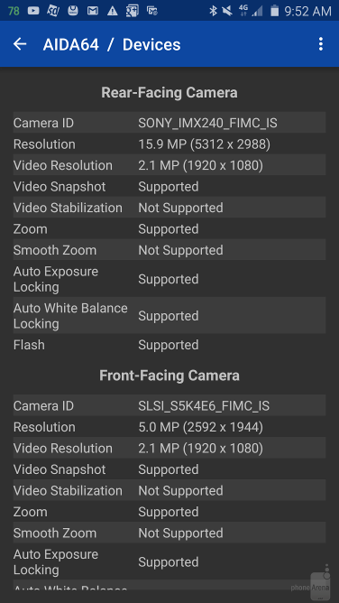 三星Note5摄像头揭秘 配索尼IMX240传感器
