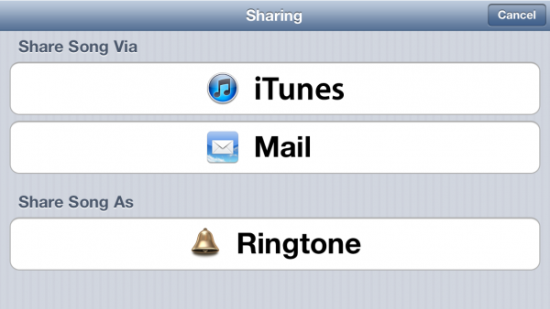 不越狱不用iTunes 自己制作来电铃声的2款应用