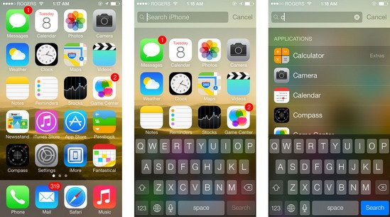 苹果iOS 7五大手势操作功能及秘技