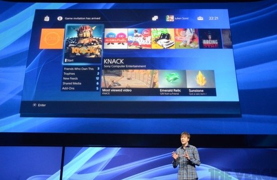 PS4全新用户界面