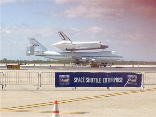 最后一飞!美国进取号航天飞机退役