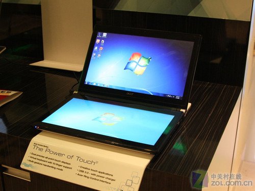 CES 2011:宏碁双屏触摸笔记本登场