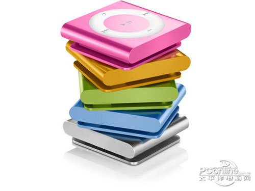 运动中享受音乐 苹果iPod shuffle 4 MP3_数码_