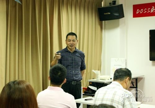 DOSS总裁李勇视察DOSS网络总代理家商城