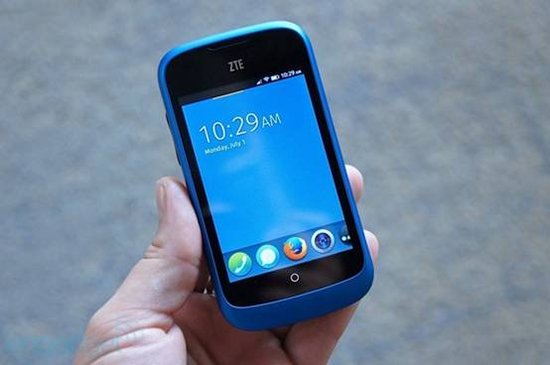 中兴明年将推配置更高的Firefox OS手机