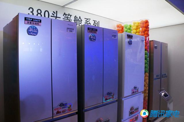 松下发布顶置压缩机冰箱 冷冻室容量大可全开