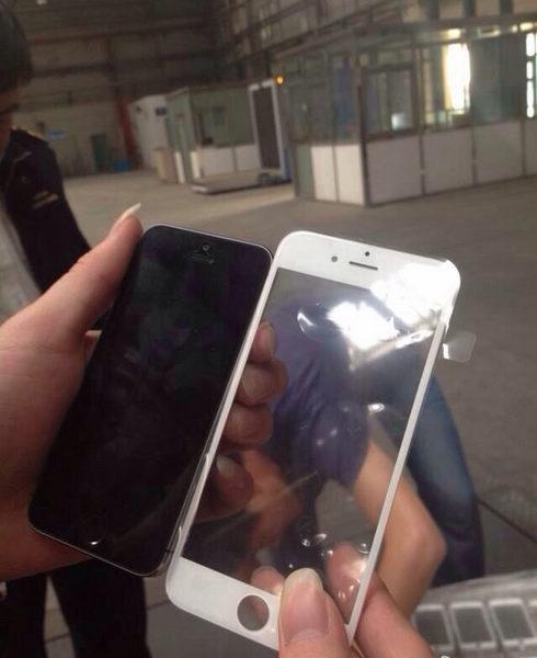 疑似iPhone 6前面板曝光 屏幕尺寸更大